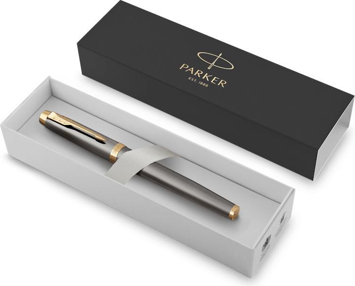 Produktbild Parker Pen Parker IM G.T. Rollerball, Federbreite F, Schwarz Geschenkbox (1x)