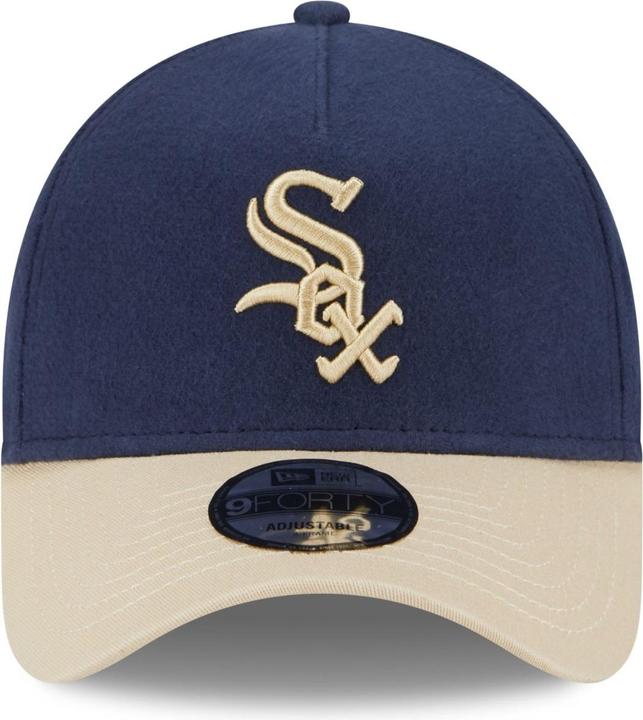 Actual product image New Era A-Frame 9Forty Cap MOLESKIN Chicago White Sox navy (One size)