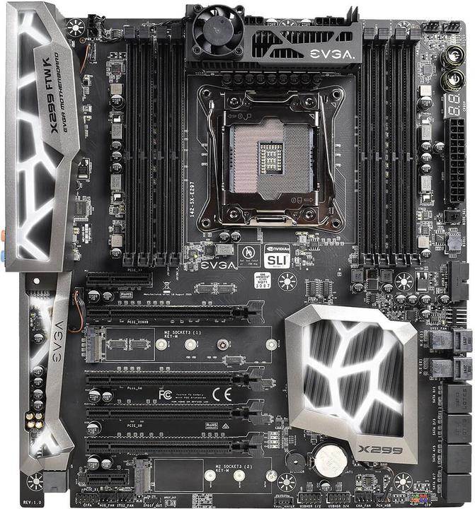 Produktbild EVGA X299 FTW-K (LGA 2066, Intel X299, E-ATX)