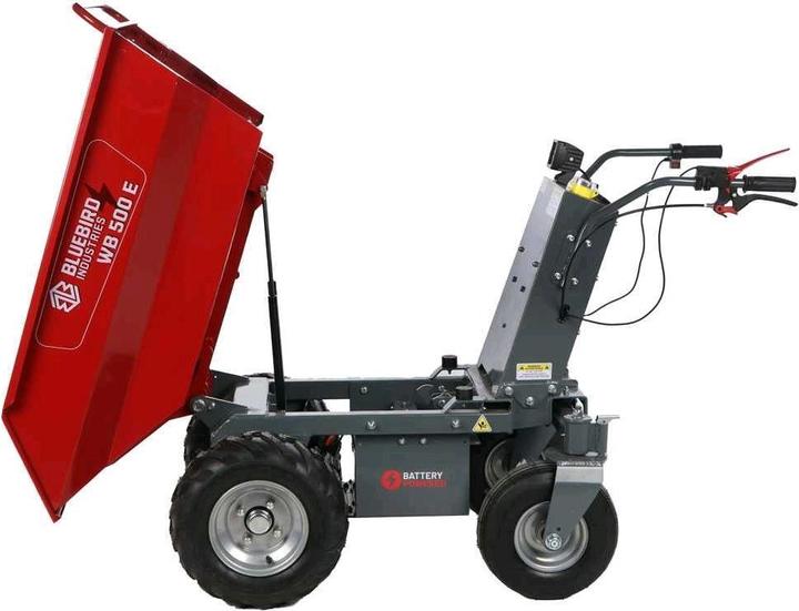 Actual product image Blue Bird WB 500E Battery wheelbarrow 48 V 32 Ah