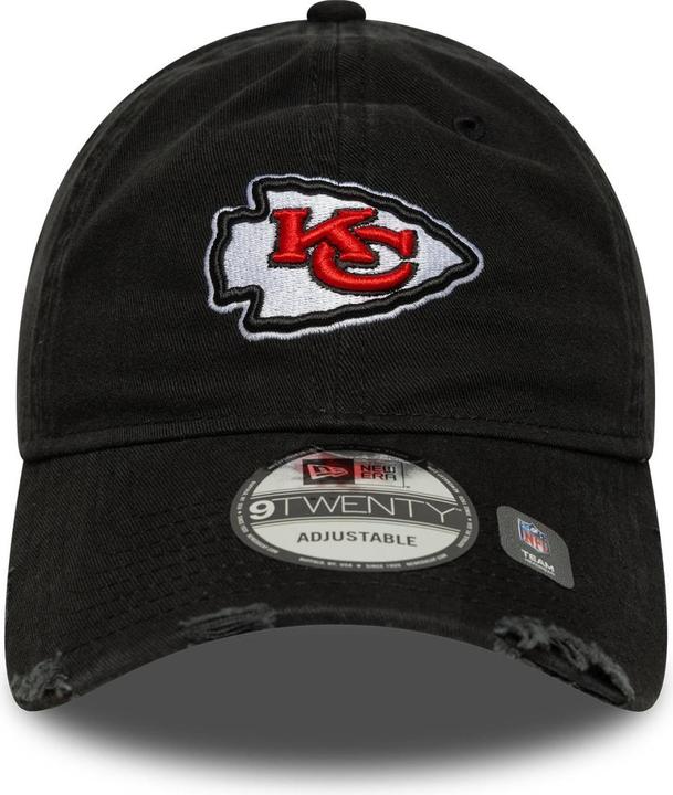 Actual product image New Era 9Twenty Cap - Washed Kansas City Chiefs Schwarz