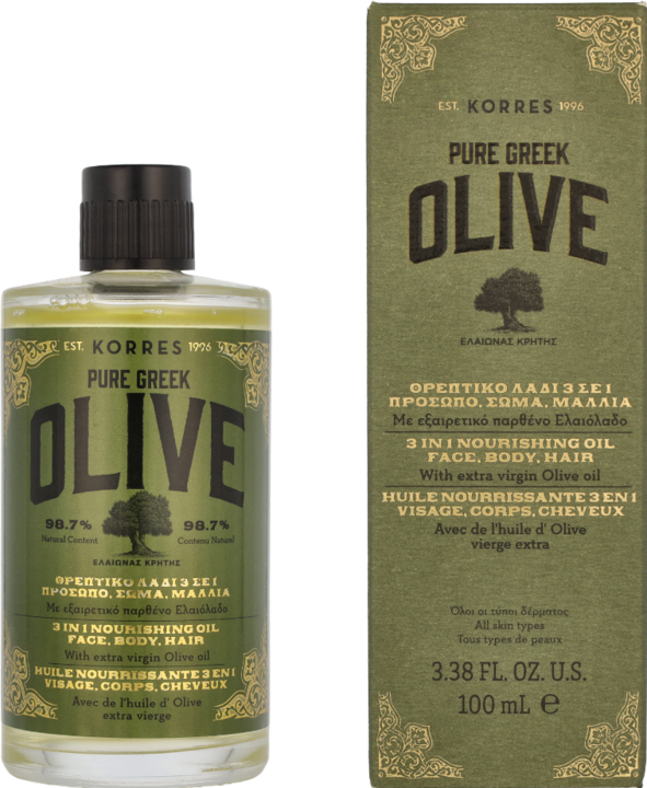 Produktbild Korres Olive Nährendes 3 in 1 Öl (Körperöl, 100 ml)