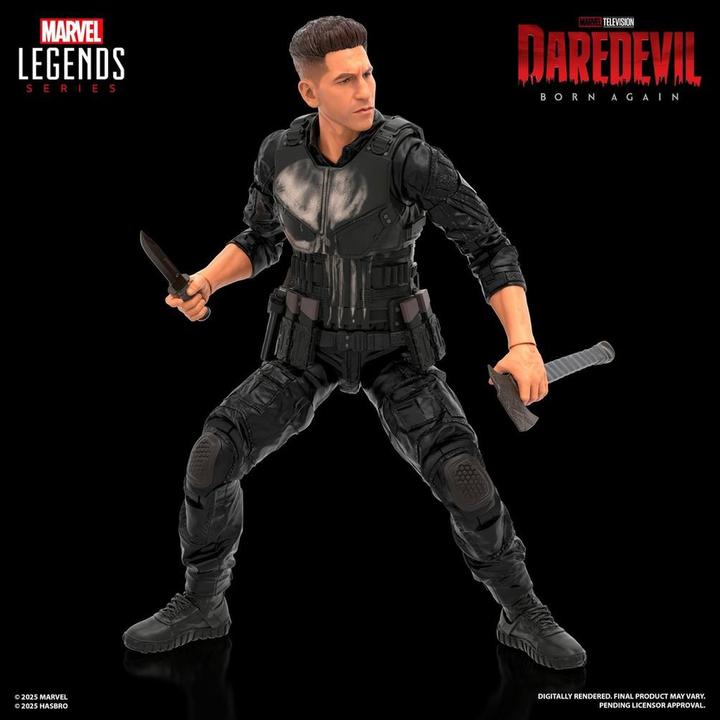 Produktbild Hasbro Daredevil: Born Again Marvel Legends Punisher