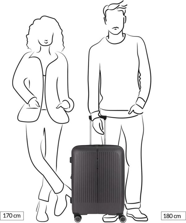 Actual product image Gabol Brooklyn Medium Trolley Expandable