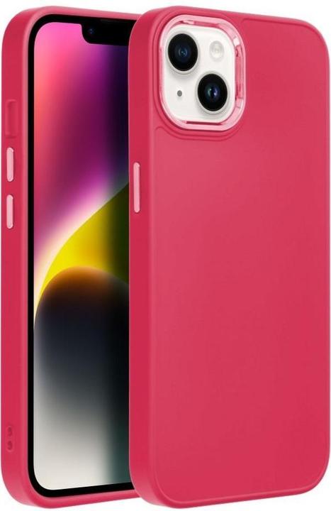 Actual product image OEM Back panel cover FRAME Case for IPHONE 13 magenta (Apple iPhone 13)