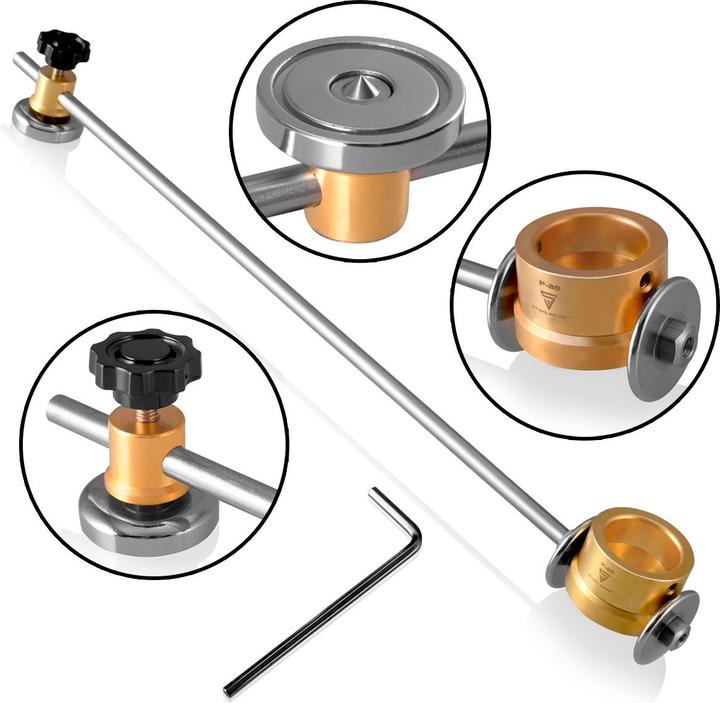 Image du produit Stahlwerk Découpeuse circulaire pour torche plasma P-80, y compris chariot de guidage et aimant