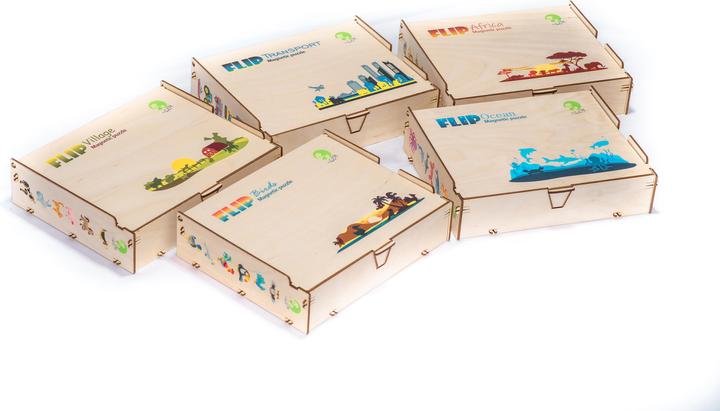 Produktbild Eduplay Magnetpuzzle Vögel (6 Teile)