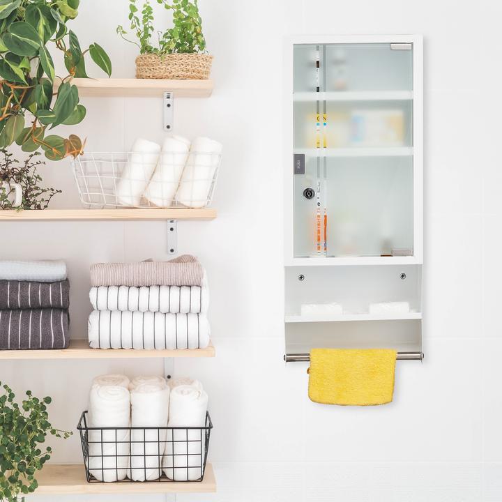 Image du produit Relaxdays Armoire à pharmacie (27 x 12 x 65 cm)