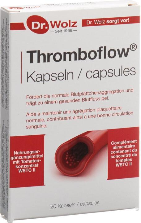 Actual product image Thromboflow Dr. Wolz capsule (20 Piece, Capsules, 20 g)