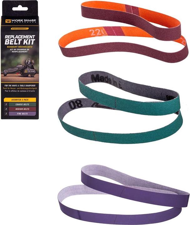Produktbild Work Sharp Schärfband-Sortiment 80 220 6000