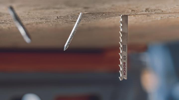 Actual product image Bosch Professional Zubehör PRO Multi Material thick and thin T345XF jigsaw blade, 132 mm, 25 pcs.