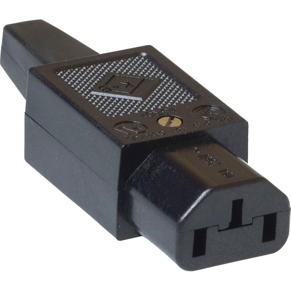 Thumbnail - MPE-Garry C13 Power connector female, Elektronikkabel + Stecker, Schwarz