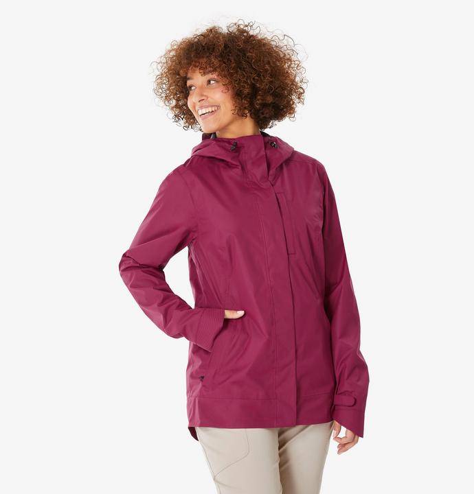 Immagine prodotto Quechua Wanderjacke Damen wasserdicht - NH500 violett (XL)