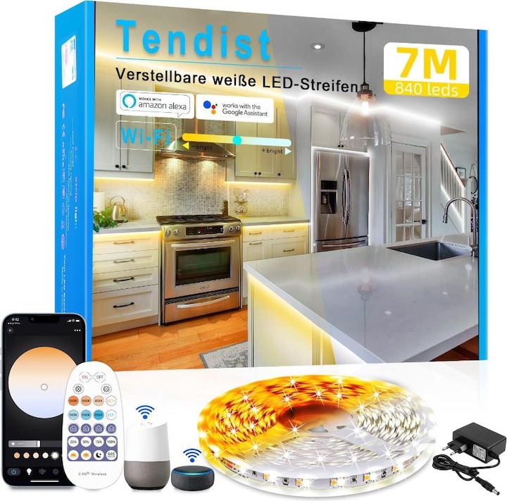 Produktbild Lumina Swiss Smart LED (Neutralweiss, Warmweiss, Kaltweiss, 700 cm, Indoor)