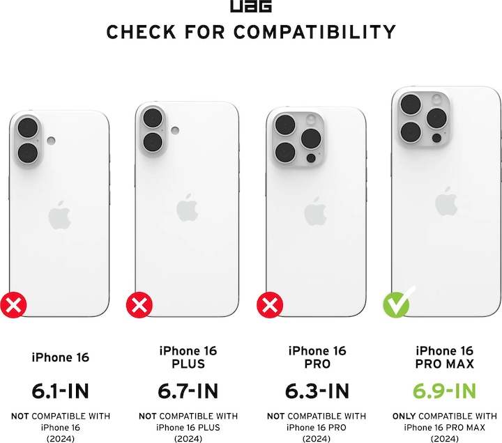 Nährwerte und Zutaten UAG Metropolis LT Magsafe (Apple iPhone 16 Pro Max)