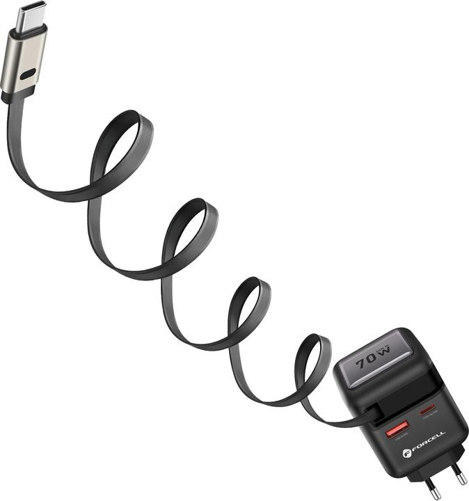 Image du produit Forcell Chargeur 70W GaN III USB-C (70 W)