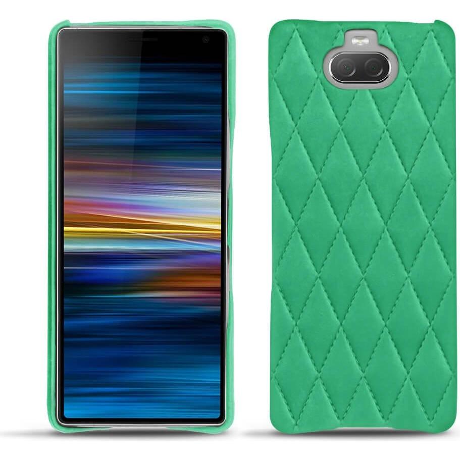 Thumbnail - Noreve Lederschutzhülle (Sony Xperia 10 Plus), Smartphone Hülle, Grün
