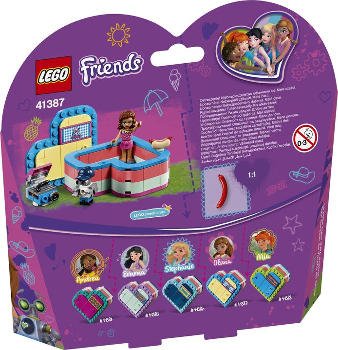 Image du produit LEGO La boîte de coeurs d'été d'Olivia (41387, LEGO Friends)