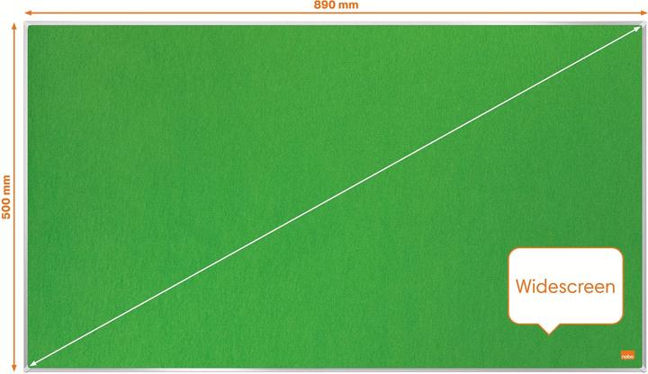Immagine prodotto Nobo Lavagna di feltro Impression Pro 1915428 verde, 106x188cm (Bacheca, 106 x 188 cm)