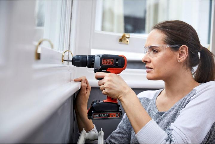 Actual product image Black & Decker Akku-Bohrschrauber (Rechargeable battery operated)