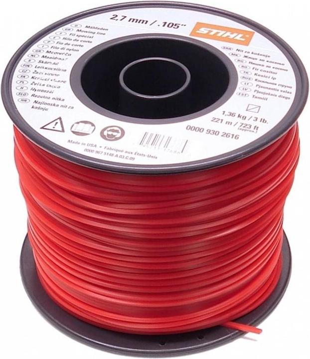 Immagine prodotto Stihl Filo di falciatura (Robot falciante, Lenza per tagliabordi + rocchetto di lenza)