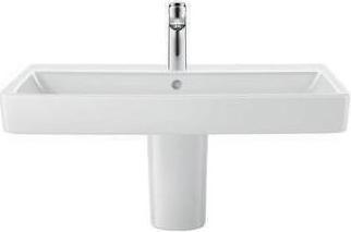 Produktbild Duravit Möbelwaschtisch No 1 mit Überlauf, 1 Hahnloch, weiss 800x460mm (460 mm, 800 mm)
