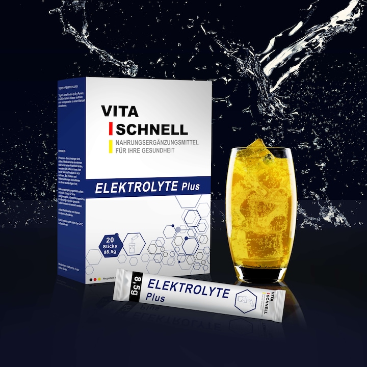 Actual product image Delnava Pharma Vita Quick Electrolytes Plus (20 Piece, Sachet, 214 g)