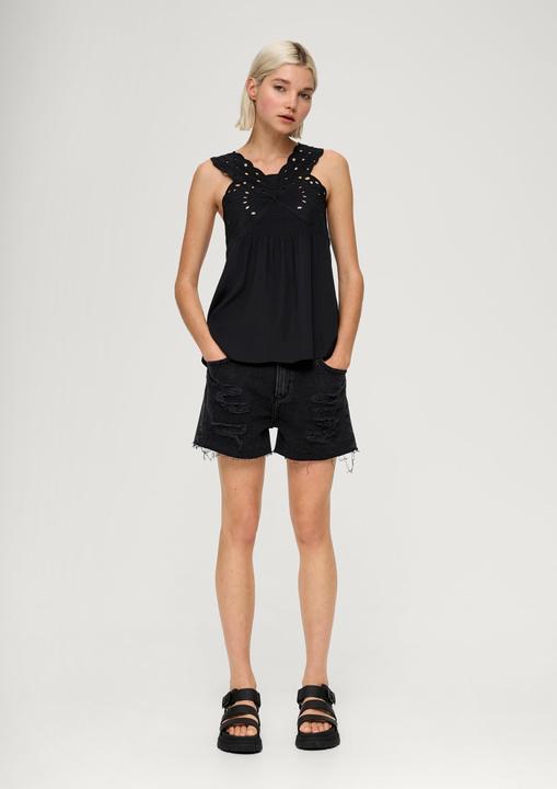 Immagine prodotto s.Oliver Bluse Top mit Schmetterlings-Applikation (42)