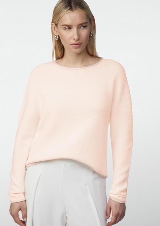 Produktbild Comma Strickpullover Relaxed-Fit-Strickpullover mit dezenten Pailletten (40)