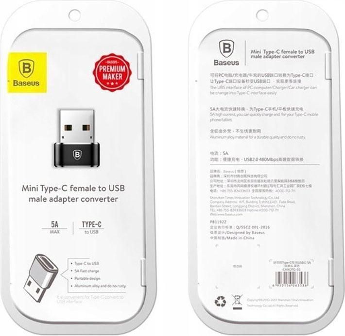 Produktbild Baseus CAAOTG-01 (USB-A, 1.70 cm)