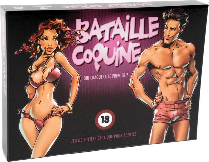 Actual product image JEU Bataille coquine (Board game, French)