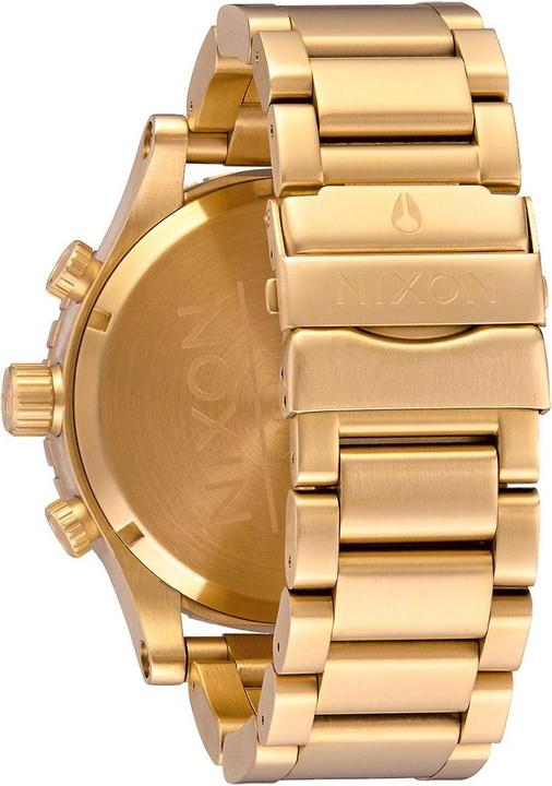 Actual product image Nixon 51-30 Chrono All Gold (Analogue wristwatch, Chronograph, 51 mm)