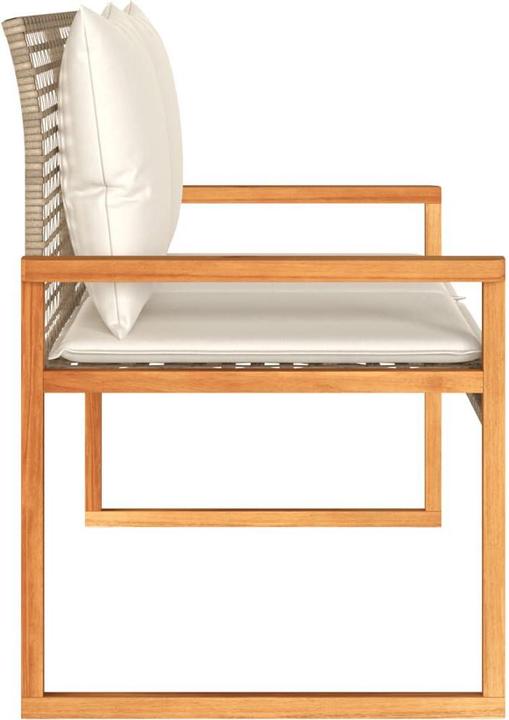 Image du produit vidaXL Ensemble salon de jardin 10 pièces avec coussins