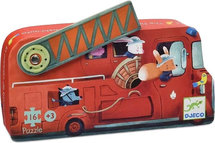 Image du produit Djeco Les pompiers 16 pièces (16 pièces)