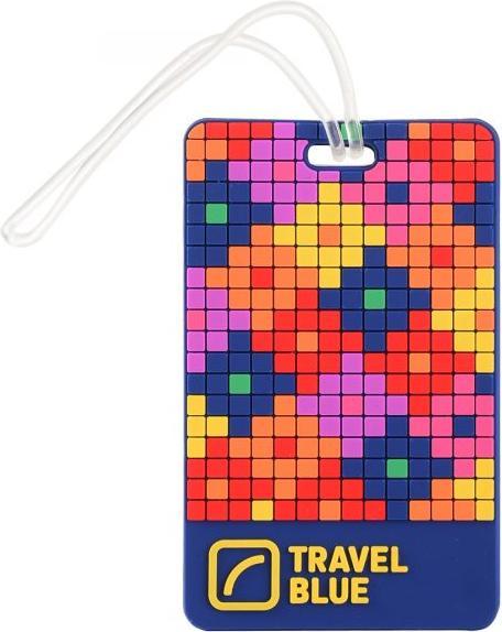 Actual product image Travel Blue Puzzle ID Tag (Locks & Trailers)