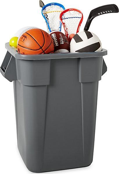 Produktbild Rubbermaid Brute-Container aus Polyethylen, eckig, 105 l (151 l)