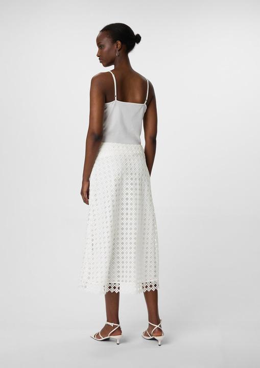 Immagine prodotto Comma Rock Ausgestellter Midirock aus Spitze (48)