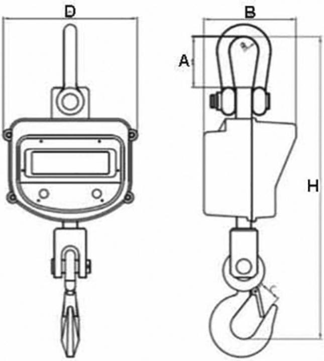 Produktbild PCE Instruments Digital-Kranwaage