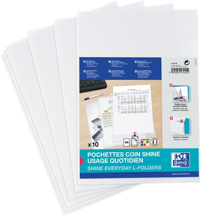 Image du produit Oxford Pochette transparente "Premium", A4 (A4, 10x)
