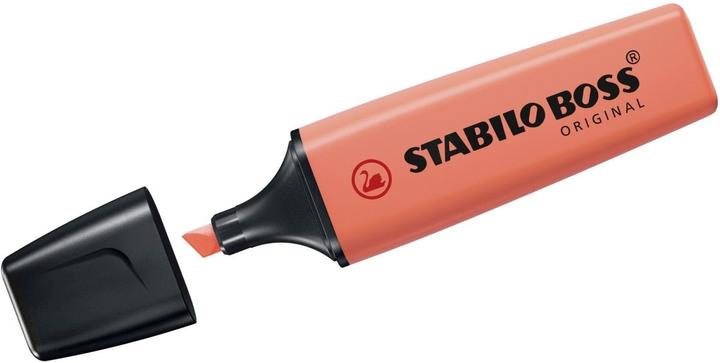 Produktbild STABILO BOSS ORIGINAL Pastel Textmarker (Korallenrot, 5 mm, 1 x)