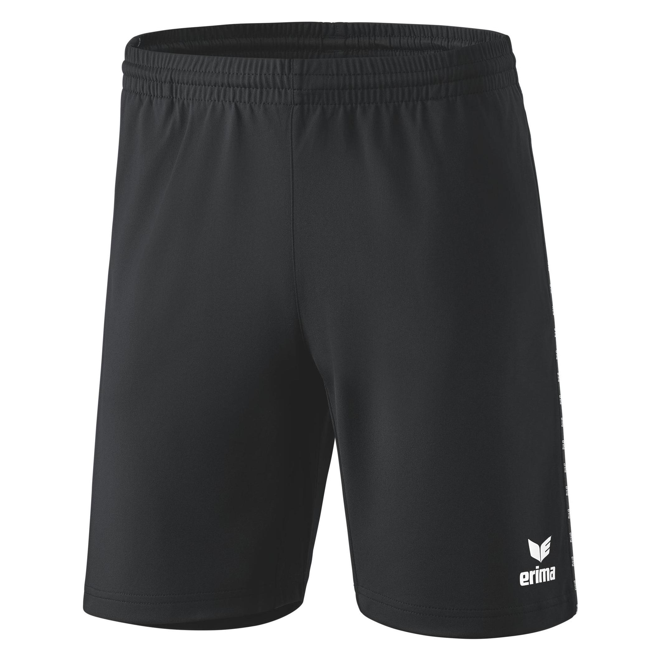 Erima, Herren, Sporthose, Trainingsshorts (M), Schwarz