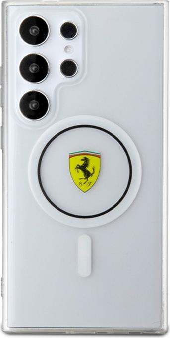 Produktbild Ferrari FEHMS24LU3CLK S24 Ultra S928 czarny/black hardcase IML Transp Inner Circle Line MagSafe (Samsung Galaxy S24 Ultra)