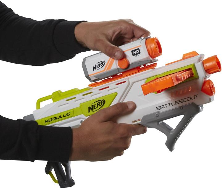 Actual product image Nerf N-Strike Elite Modulus BattleScout ICS-10 Blaster