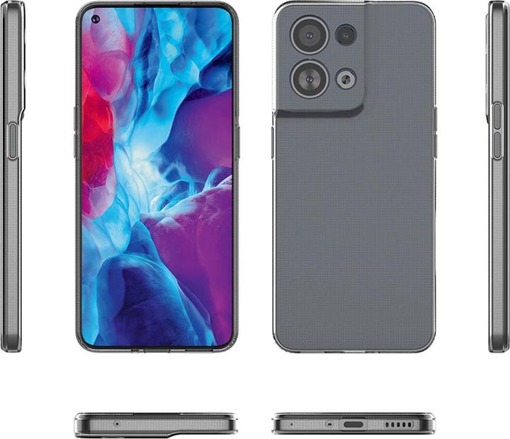 Produktbild Hurtel Ultra Clear 0,5 mm Hülle für Oppo Reno 8 Pro dünne Abdeckung transparent (OPPO Reno8 Pro)
