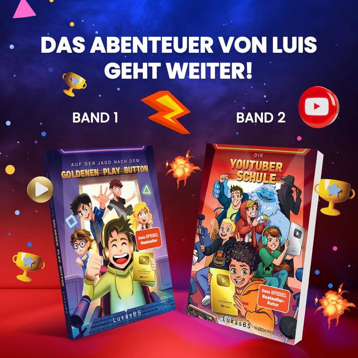 Immagine prodotto Die YouTuber Schule (Tedesco, LukasBS, 2024)