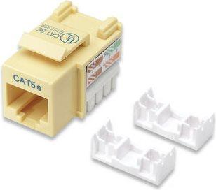 Actual product image Intellinet Cat5e Keystone Jack (Keystone module)