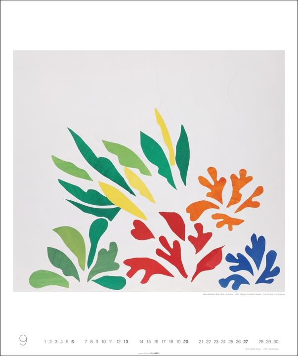 Actual product image Henri Matisse Edition Kalender 2026 (46 x 55 cm)