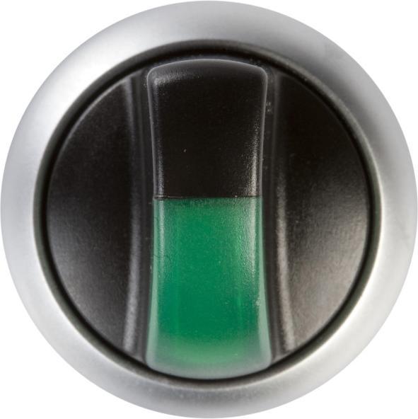 Produktbild Eaton Selector sw, 3-pos, green lens
