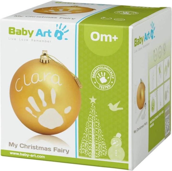 Produktbild Baby Art My Christmas Fairy Gold - Weihnachtskugel