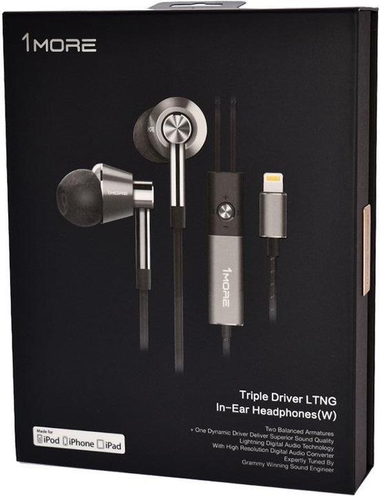 Actual product image 1More E1001L Triple Driver